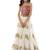 Embroidered Strapless Patchwork Corset Top