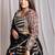 black embroidered cotton Lehenga set