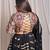 black embroidered cotton Lehenga set
