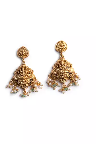 Traditional goddess turquoise haram set