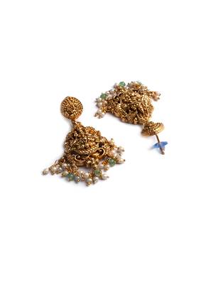 Traditional goddess turquoise haram set 5