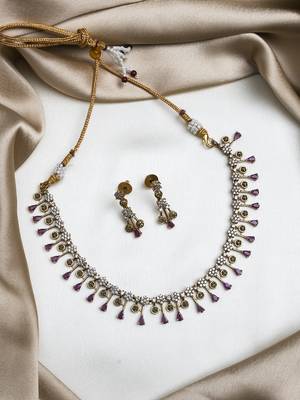 Magnificient ad waterfall necklace set 1