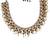  matte finish multicolor ad necklace with pearl hangings