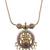 Traditional lakshmi pendant hasli necklace set