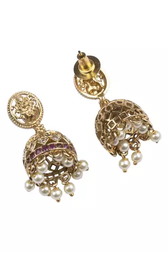 Traditional lakshmi pendant hasli necklace set