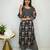 Midnight muse handcrafted kurti & plazo