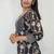 Midnight muse handcrafted kurti & plazo