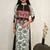 Handcrafted kutchi kurti and plazzo set