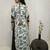 Handcrafted kutchi kurti and plazzo set