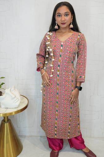 Ethnic kurti-pant