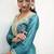 Handcrafted luxurious bandhani suit.