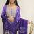 Handcrafted luxurious bandhani suit.