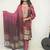 Handcrafted luxurious bandhani suit.