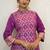 Handcrafted bandhani suit.