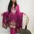 Handcrafted luxurious bandhani suit.