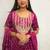 Handcrafted luxurious bandhani suit.
