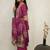 Handcrafted luxurious bandhani suit.