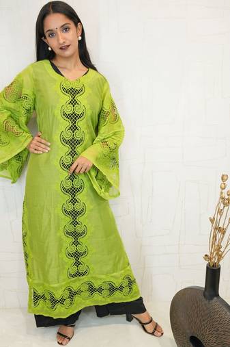 Chikankari kurta set