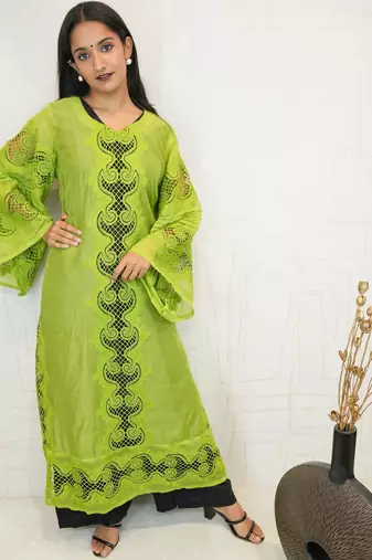 Chikankari kurta set