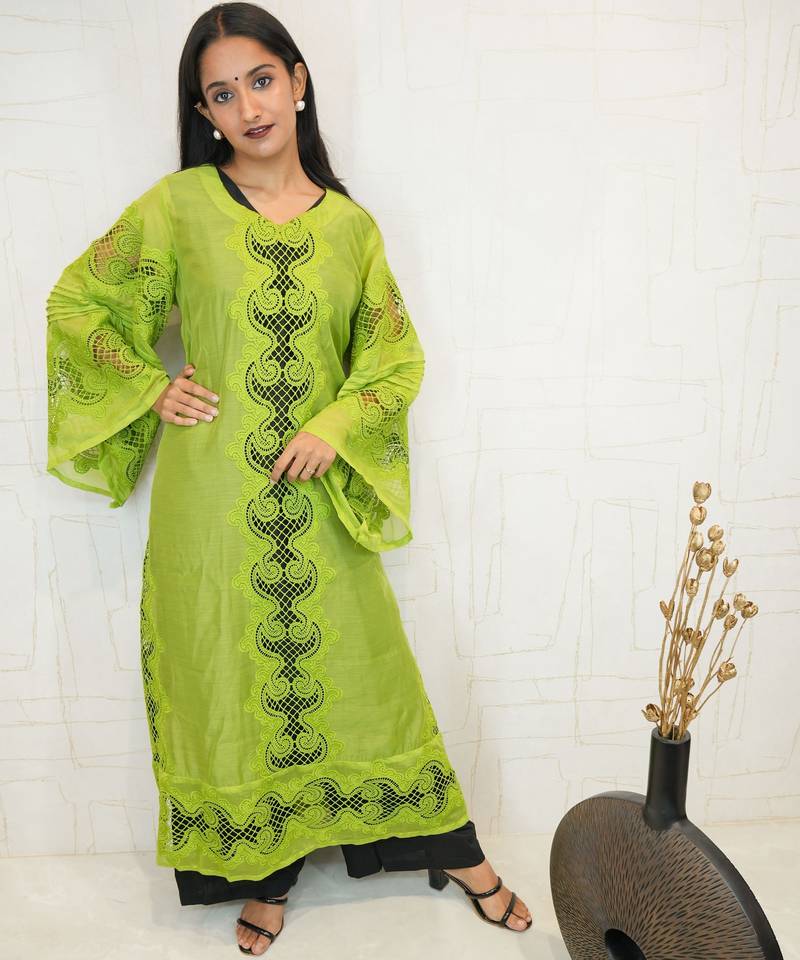 Chikankari kurta set