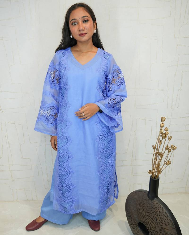 Chikankari kurta set