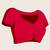 Red georgette printed saree with fviicy pallu viid styresh blouse – party & casual wear