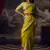 LIMEGREEN BOLLYWOOD DIGITAL PRINTED SAREE