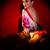HOT RED AND WHITE BOLLYWOOD DIGITAL PRINTED SAREE