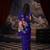 NAVY BLUE BOLLYWOOD DIGITAL PRINTED SAREE