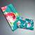 TEAL-BLUE BOLLYWOOD DIGITAL PRINTED SAREE