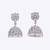 Charming round shape silver plated jhumki earring for women and girls