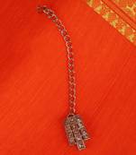 Good-looking sqaure shape gold plated maang tikka for women and girls