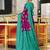 Wine printed cotton saree with blouse piece