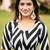 Black printed cotton saree with blouse piece