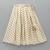 Beige & rust printed rayon lehenga choli for girls – stylish festive outfit with ruffled sleeves