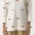 Ivory embroidered crepe co ord set