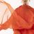 Orange plain viscose kurta set