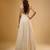 Ivory floral embroidered georgette anarkali