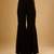Black floral embroidered georgette sharara