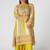 Multicolor sequin embroidered muslin kurta set