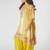 Multicolor sequin embroidered muslin kaftan
