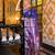 Blue pure handwoven swarnachari silk saree with exquisite zari minakari work in dual color