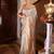 Steel grey pure handwoven baluchari silk saree with exquisite resham minakari work in dual color