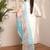 Pv chanderi cotton embroidered kurti with bottom & organza dupatta set