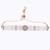 Dazzling pearl round and flower shape silver plated collar necklace set for women and girls