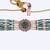 Delightful pearl round and flower shape silver plated collar necklace set for women and girls