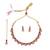 Ethnic rajwadi gold plated choker necklace set with maangtikka for women and girls