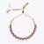 Ethnic rajwadi gold plated choker necklace set with maangtikka for women and girls