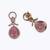Astonish round and oval shape gold plated dangle earring with maangtikka for women and girls