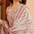 Cotton ikat printed kurta with bottom & chanderi cotton dupatta set